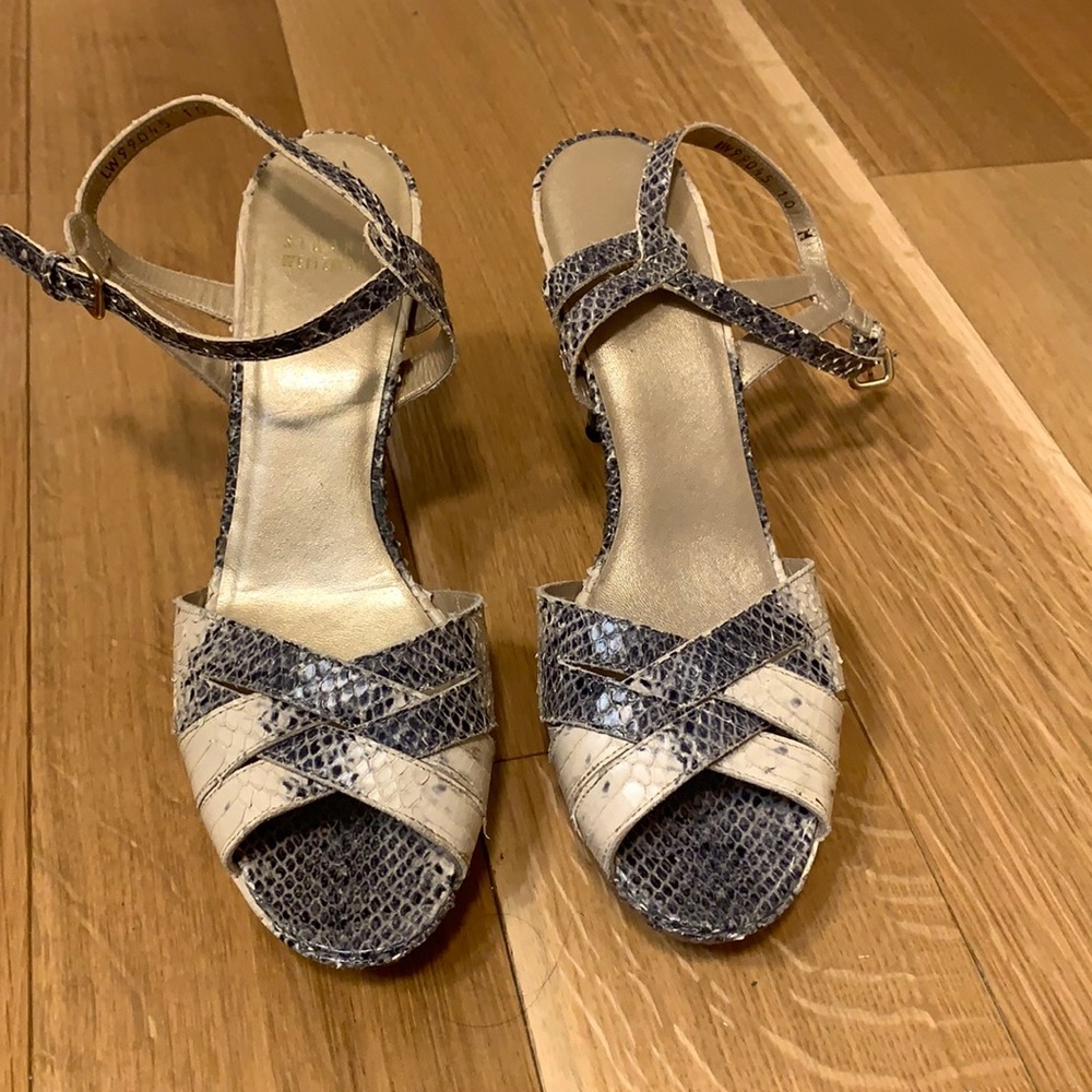 Stuart Weitzman Scaled Heels